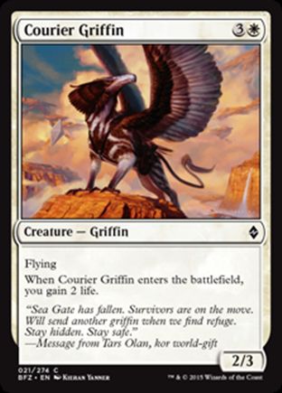 Courier Griffin | Battle for Zendikar