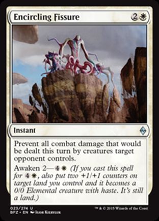 Encircling Fissure | Battle for Zendikar