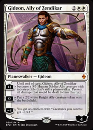 Gideon, Ally of Zendikar | Battle for Zendikar