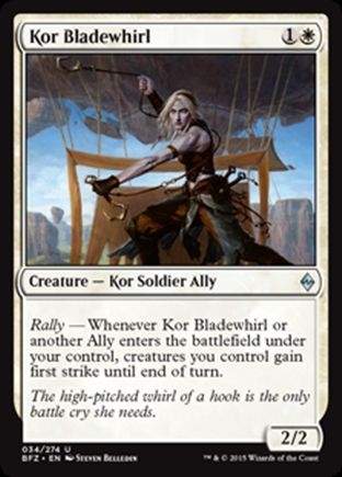 Kor Bladewhirl | Battle for Zendikar