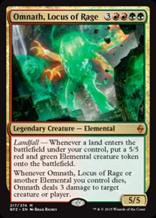 Omnath, Locus of Rage | Battle for Zendikar