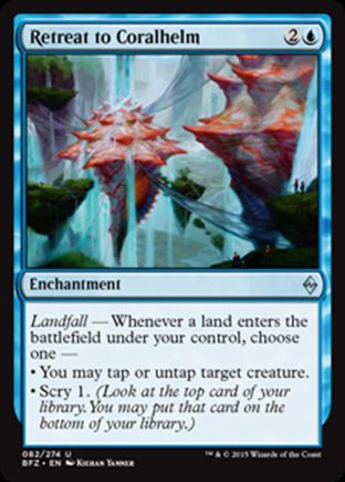 Retreat to Coralhelm | Battle for Zendikar