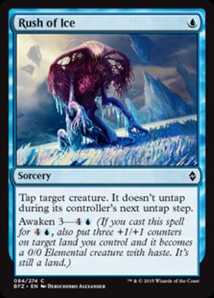 Rush of Ice | Battle for Zendikar