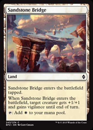 Sandstone Bridge | Battle for Zendikar