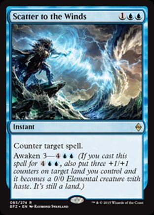 Scatter to the Winds | Battle for Zendikar