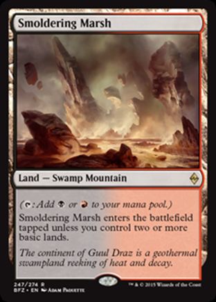 Smoldering Marsh | Battle for Zendikar