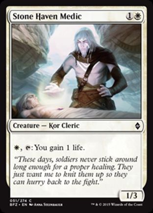 Stone Haven Medic | Battle for Zendikar