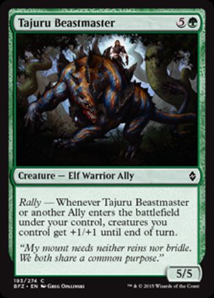 Tajuru Beastmaster | Battle for Zendikar