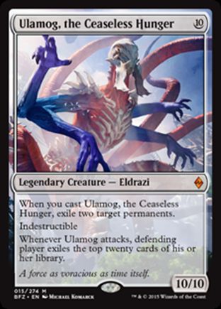 Ulamog, the Ceaseless Hunger | Battle for Zendikar