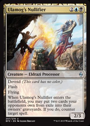 Ulamog’s Nullifier | Battle for Zendikar