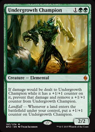 Undergrowth Champion | Battle for Zendikar