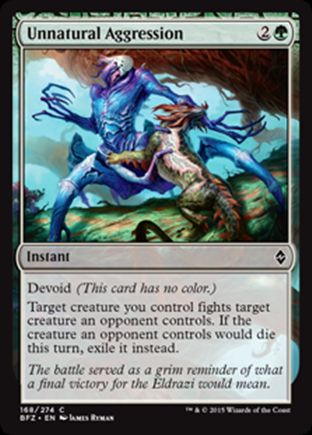 Unnatural Aggression | Battle for Zendikar