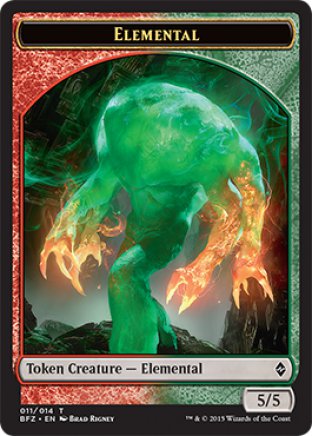 Elemental token | Battle for Zendikar