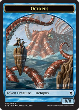 Octopus token | Battle for Zendikar