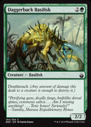 Daggerback Basilisk | Battlebond