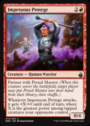 Impetuous Protege | Battlebond