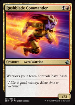 Rushblade Commander | Battlebond