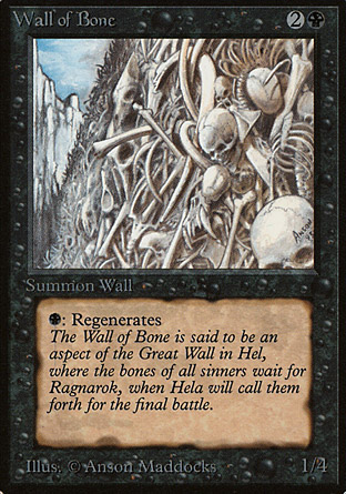 Wall of Bone | Beta
