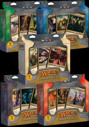 Commander alle 5 decks | Sealed product