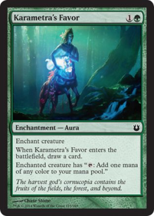 Karametra’s Favor | Born of the Gods