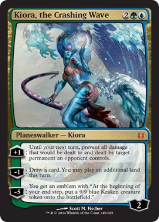 Kiora, the Crashing Wave | Born of the Gods