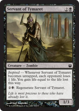 Servant of Tymaret | Born of the Gods