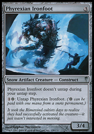 Phyrexian Ironfoot | Coldsnap