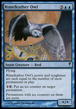 Rimefeather Owl | Coldsnap