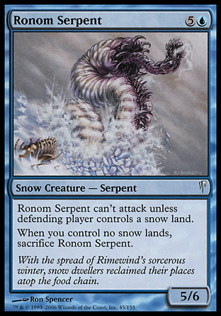 Ronom Serpent | Coldsnap