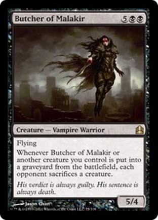 Butcher of Malakir | Commander 2011