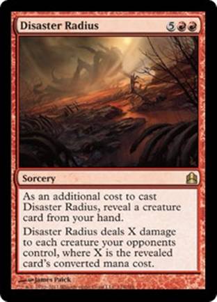 Disaster Radius | Commander 2011