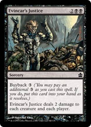 Evincar’s Justice | Commander 2011