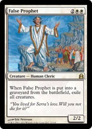 False Prophet | Commander 2011