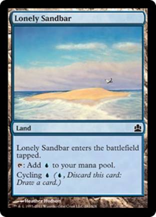 Lonely Sandbar | Commander 2011