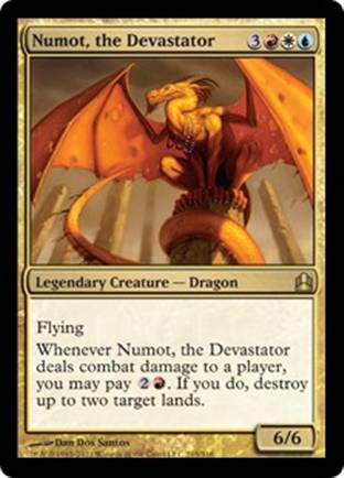 Numot, the Devastator | Commander 2011