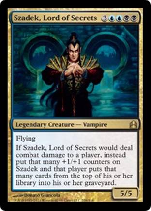 Szadek, Lord of Secrets | Commander 2011