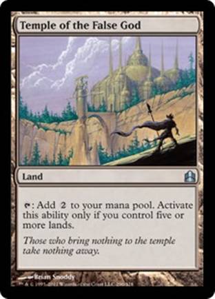 Temple of the False God | Commander 2011