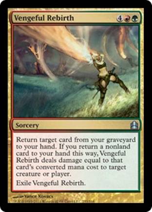 Vengeful Rebirth | Commander 2011