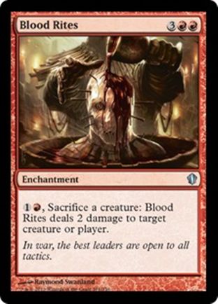 Blood Rites | Commander 2013