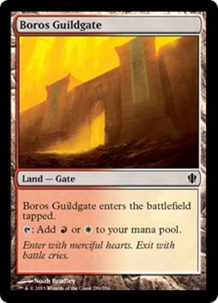 Boros Guildgate | Commander 2013