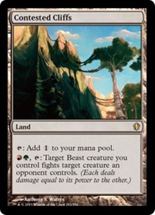 Contested Cliffs | Commander 2013