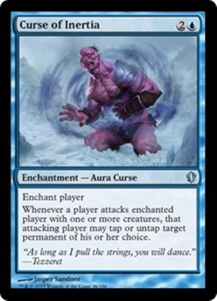 Curse of Inertia | Commander 2013