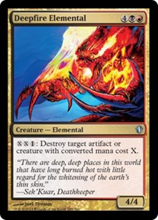 Deepfire Elemental | Commander 2013
