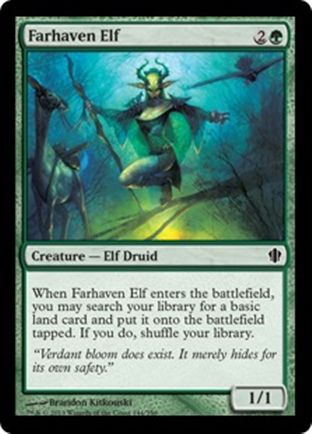 Farhaven Elf | Commander 2013