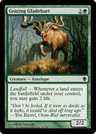 Grazing Gladehart | Commander 2013