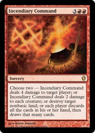 Incendiary Command | Commander 2013