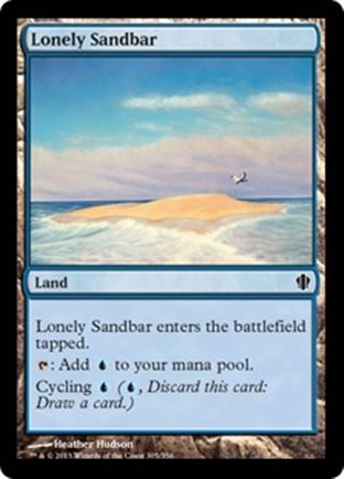 Lonely Sandbar | Commander 2013