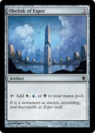 Obelisk of Esper | Commander 2013