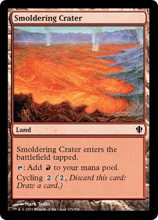 Smoldering Crater | Commander 2013