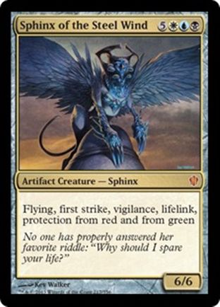 Sphinx of the Steel Wind | Commander 2013
